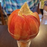 桃の農家カフェ ラペスカ - ピーチジュエル