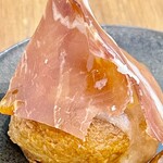 渡辺料理店 - りんごのジャムとチーズと生ハムで甘塩っぱいのが堪らない　あと10こ食べたいｗ