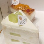 自由が丘ベーカリー／パティスリー - 白い生地が美しい！緑が映える