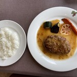 ふらのワインハウス - ハンバーグ和風ソース