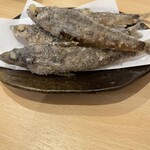 スシノミヤ - メヒカリ唐揚げ。とても美味。