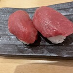 スシノミヤ - トロ握り。