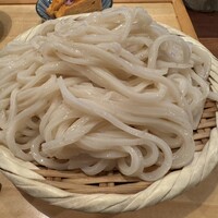 自家製粉石臼挽きうどん 青空blue 本店 - 青セット1470円　大盛り+160円のうどん