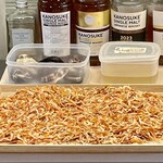 すしやのたい悟 - 炒った桜海老  良い香りが広がります。