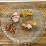 中華ダイニング 一途一心 - ヤングコーン好きだから嬉しい！サヤごとあげてるの！チャーシューも好き！！