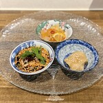 中華ダイニング 一途一心 - ヨダレ鶏まじうめえええええええええええ！！最高だよ絶対食べてみてね！私これ大好き！！！！