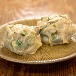 挽肉料理とお酒 ～そして○○～ 29TAS - ふわとろ食感。酢味噌に付けて食べる新感覚焼売