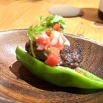 メッシタ パーネ エ ヴィーノ - こんな美味しいピーマンの肉詰めがあれば、子供もピーマン好きになるよ