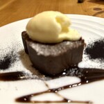 メッシタ パーネ エ ヴィーノ - ガトーショコラもおいしかったー