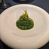 レストラン ローブ - 土佐ジロー卵と菜花