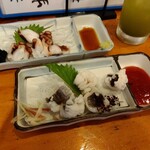 小半 - ハモ湯引きと佐島タコ