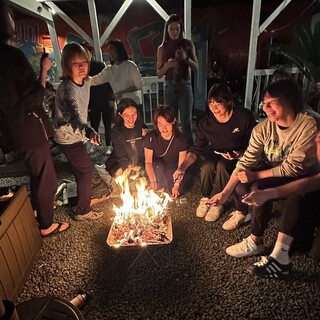 焚き火無料で体験できる！焚き火でマシュマロ焼いてキャンプ気分