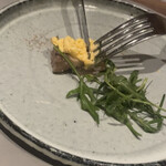 Braceria Buffa - イタリア トスカーナ郷土の味　ソプレッサータ　ボルツァーノソースと生姜のアクセント