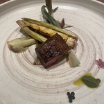 Braceria Buffa - 石川県黒毛和牛能登牛炭火焼き3種の部位食べ比べ