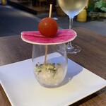 GLASS DANCE - 真鯛のタルタル　ちょっと笑える