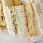 喫茶 マツヤ - ミックスサンド500円