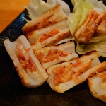 やぶ善 - ちくわマヨネーズ焼き、650円。