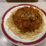 ハシヤ - 海の幸のトマトソーススパゲティー