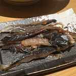 吟醸マグロ - にしんとばの炙り
