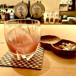 橋 - 二杯目。多分チンザノかな