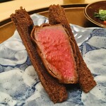 銀座 ちかみつ - 厳選ヒレの黒糖パンカツサンド