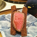 銀座 ちかみつ - 厳選ヒレの黒糖パンカツサンド