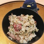 銀座 ちかみつ -  和牛ヒレ土鍋御飯