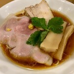 なにわ 麺次郎 - 地鶏醬油らーめん（ノーマル）