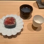 あじゅう田 - マグロの海苔巻き