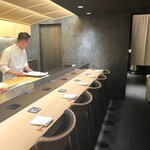 あじゅう田 - カウンター席