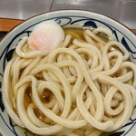 丸亀製麺 - ●冷かけ
●温泉たまご