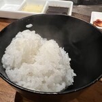 石焼地鳥 石庵 - 銀シャリご飯(お茶碗)