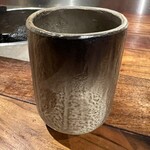 石焼地鳥 石庵 - 温かいお茶