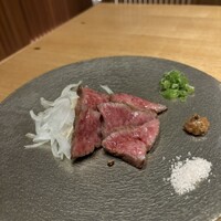 しゃにむに 心斎橋本店 - 和牛タタキ