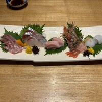しゃにむに 心斎橋本店 - お造り5種