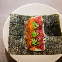 USHIGORO S. SHINJUKU - 桜海老と厳選赤身の手巻き