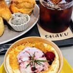 CHAKU - ■チェリーグリークヨーグルトプディン