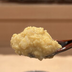 登喜和鮨 - 蟹玉 新発田産渡り蟹、銀杏擦り流し