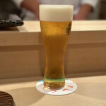 登喜和鮨 - 生ビール