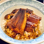 ひつまぶし名古屋備長 - うなぎ丼（4切れ）肝吸い