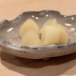 登喜和鮨 - ガリ