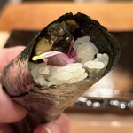 登喜和鮨 - 佐渡産 栄螺手巻き