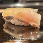 登喜和鮨 - 地物 眼鯛酢締め　