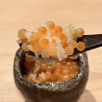 登喜和鮨 - ととまめ(茹で生イクラ 新発田の郷土料理)