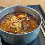 손수반상 - ユッケジャンってもう10年近く食べてない気がしてね！？