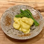 とんかつ 乃ぐち - セルフィーユルートのニョッキ