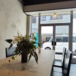 Parfait tokidoki - 季節ごとのテーブルのグリーンがステキ