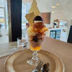 Parfait tokidoki - 栗と水晶文旦のパフェ