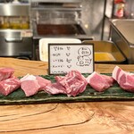 とんかつ 乃ぐち - この日のお肉