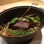 RISTORANTE IL NODO - 夏鹿ロース稲藁燻し